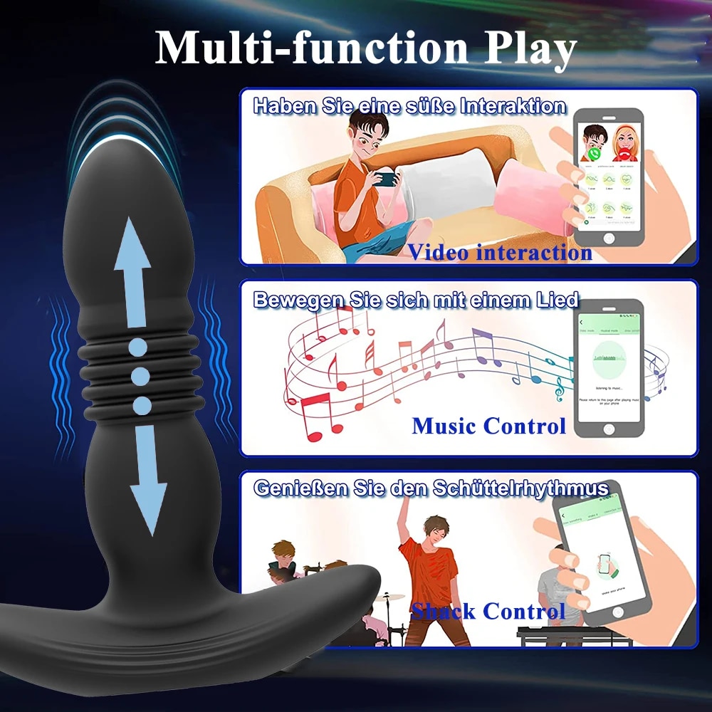 Máy massage rung Love Spouse điều khiển app kích thích hậu môn