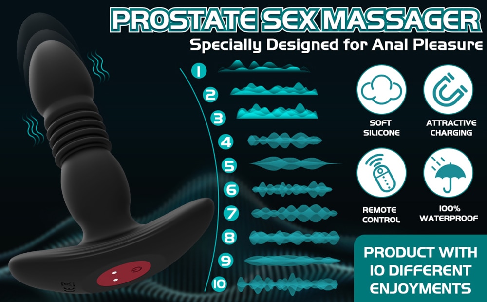 Máy massage rung Love Spouse điều khiển app kích thích hậu môn