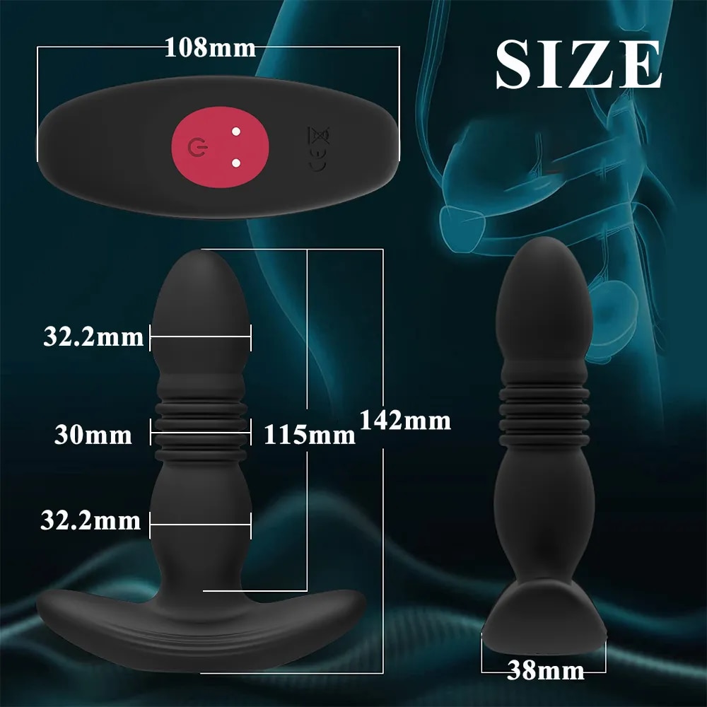 Máy massage rung Love Spouse điều khiển app kích thích hậu môn