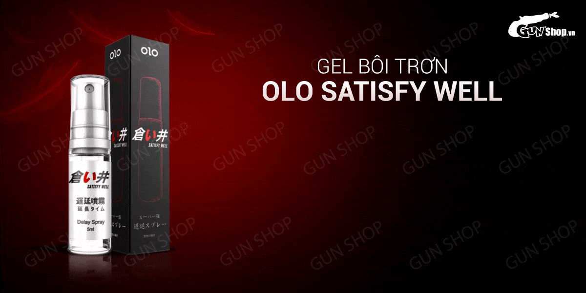 Cung cấp Gel bôi OLO Satisfy Well chống xuất tinh sớm - Chai 5ml mới nhất Cung cấp Gel bôi OLO Satisfy Well chống xuất tinh sớm - Chai 5ml mới nhất