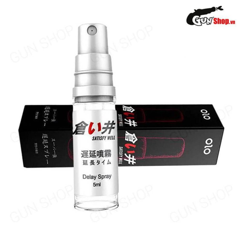 Gel OLO Satisfy Well 5ml kéo dài thời gian - Chống xuất tinh sớm hiệu quả