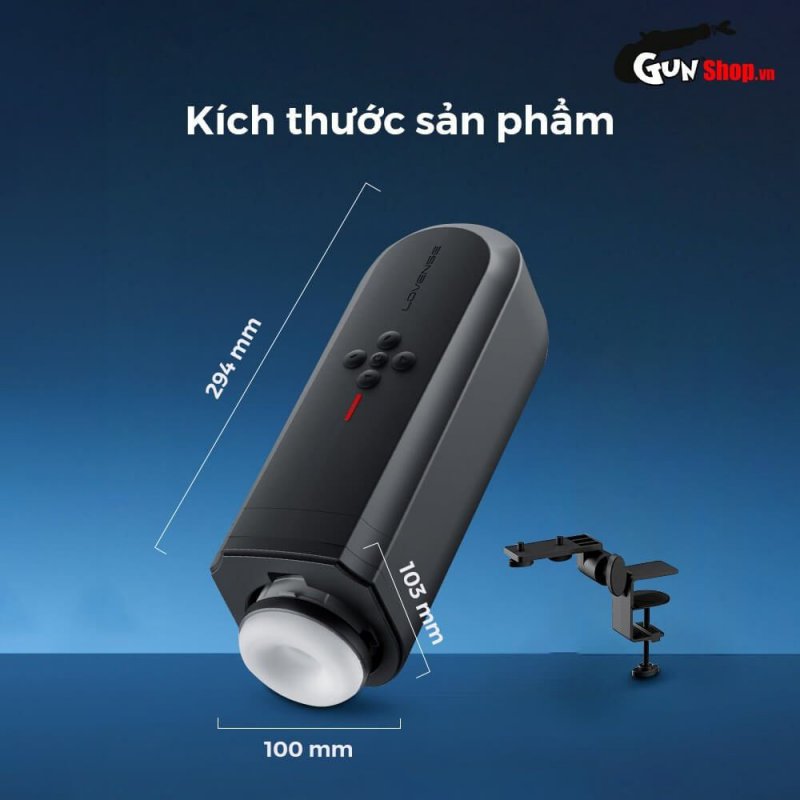 Âm đạo giả Lovense Solace đa năng cao cấp trải nghiệm thú vị