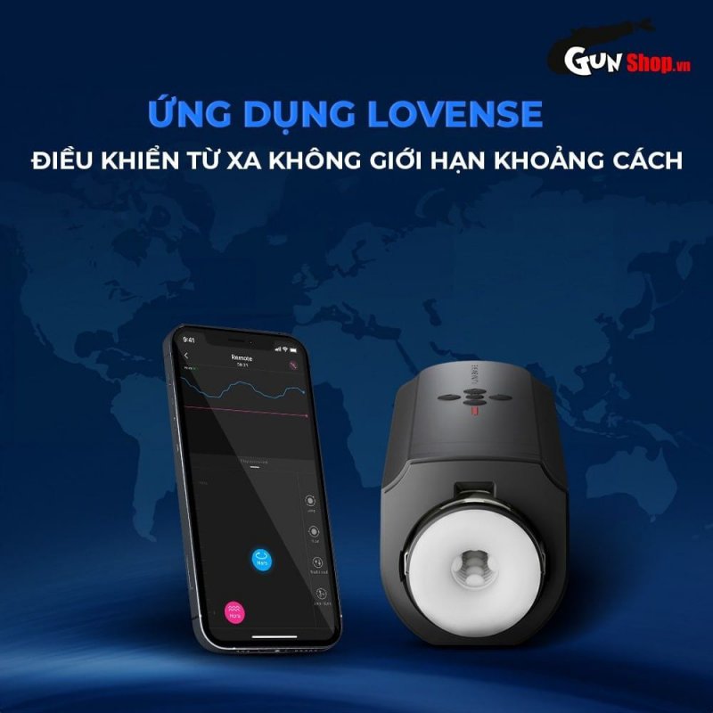 Âm đạo giả Lovense Solace đa năng cao cấp trải nghiệm thú vị