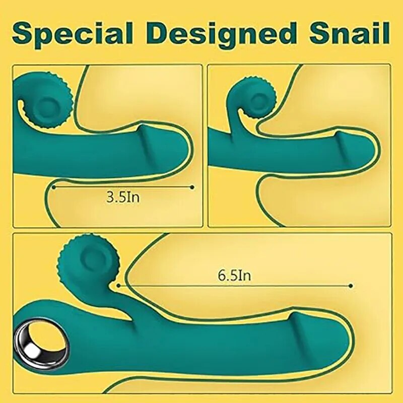 Máy rung đa năng gân gai ốc sên kích thích mạnh mẽ