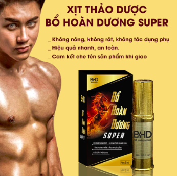 Chai xịt bổ hoàn dương Super Plus uy tín tăng sức mạnh sinh lý