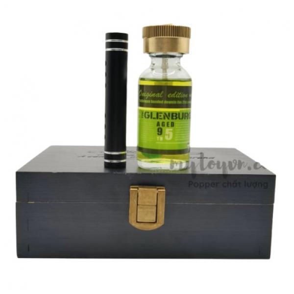 Popper Hộp Gỗ Glenburgie Green Diamond 30ml Aged 95 mẫu mới loại mạnh