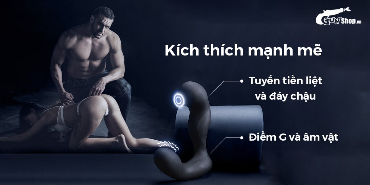 Máy massage hậu môn Svakom Iker JR thông minh điều khiển app tiện lợi