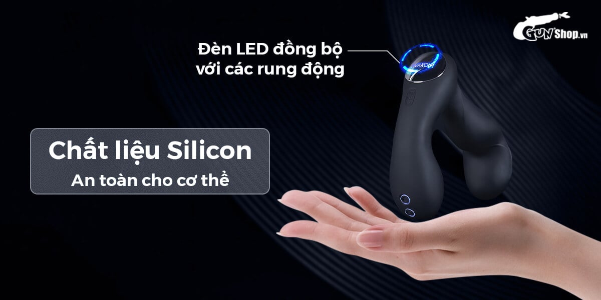 Máy massage hậu môn Svakom Iker JR thông minh điều khiển app tiện lợi