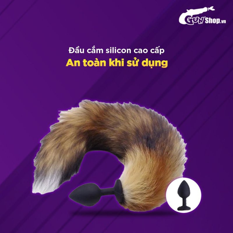 Đuôi cáo hậu môn Chisa Fierce Anal Plug chơi cosplay quyến rũ