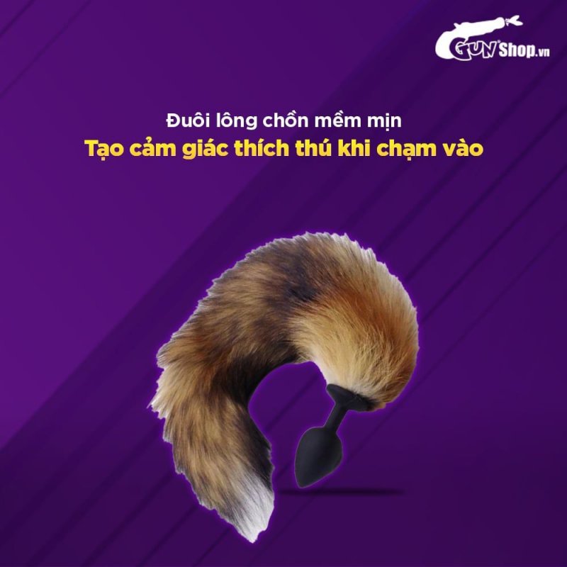 Đuôi cáo hậu môn Chisa Fierce Anal Plug chơi cosplay quyến rũ