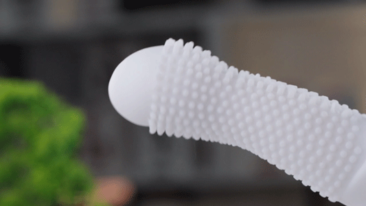 Review Dương vật giả Mode-Design Japan Shiohime Super Soft rung ngoáy gai mềm kích thích cao cấp