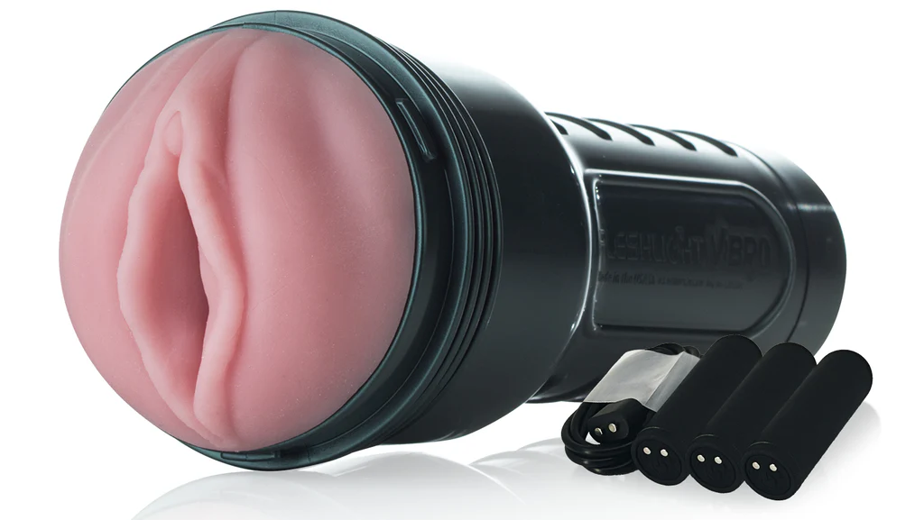 Âm đạo giả Fleshlight Vibro silicon mềm mịn rung mạnh siêu thực