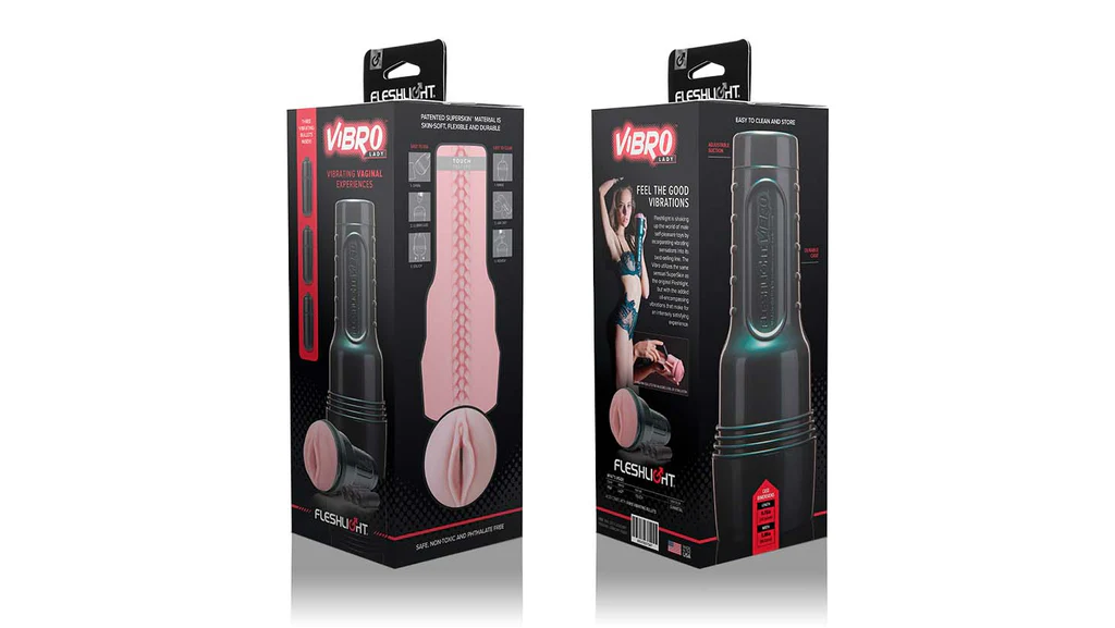 Âm đạo giả Fleshlight Vibro silicon mềm mịn rung mạnh siêu thực