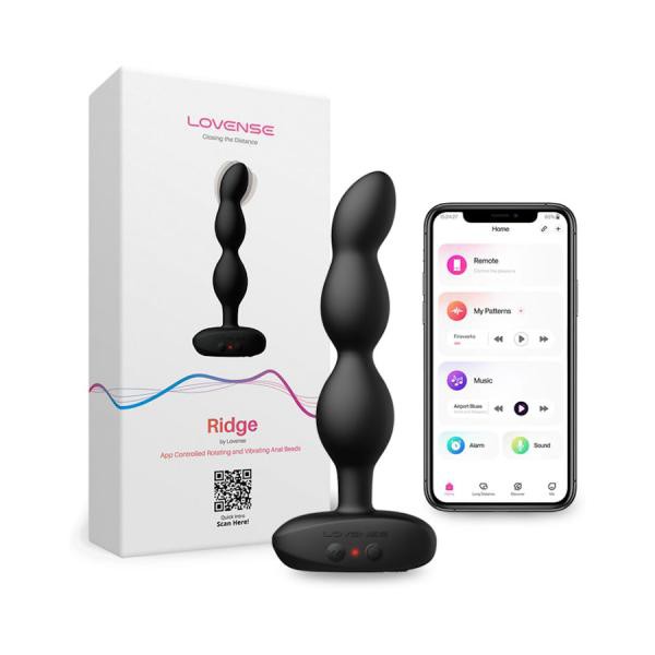 Lovense Ridge máy rung ngoáy kích thích hậu môn kết nối App điện thoại