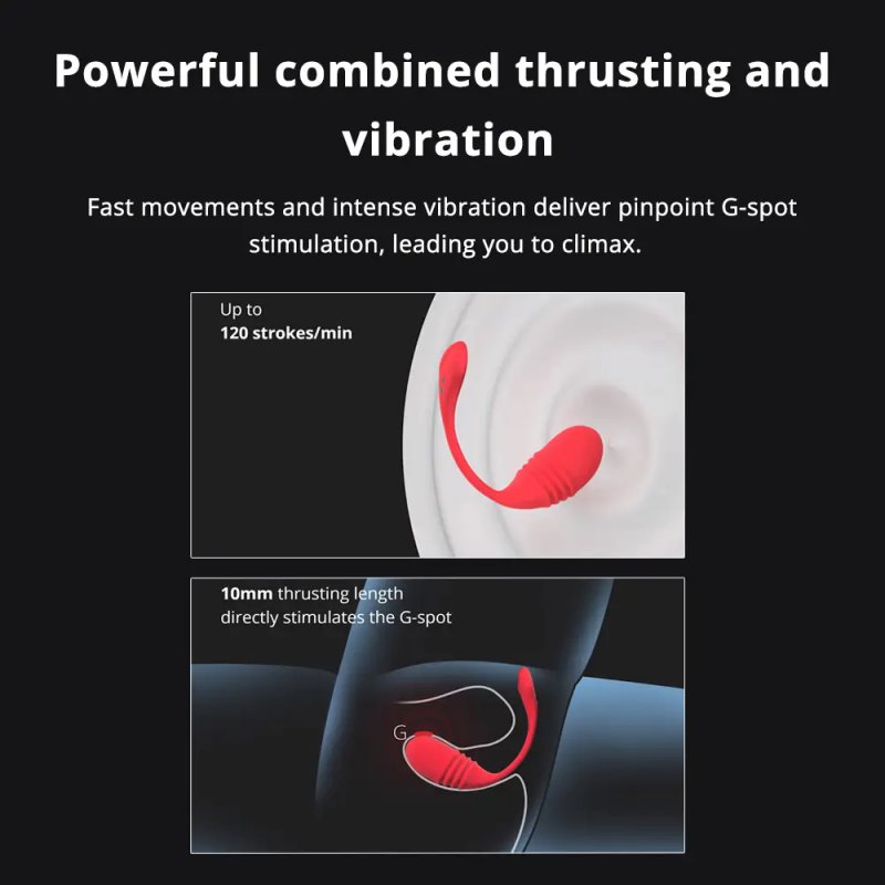 Lovense Vulse trứng rung thụt cao cấp kết nối App tiện lợi