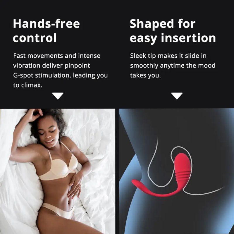 Lovense Vulse trứng rung thụt cao cấp kết nối App tiện lợi
