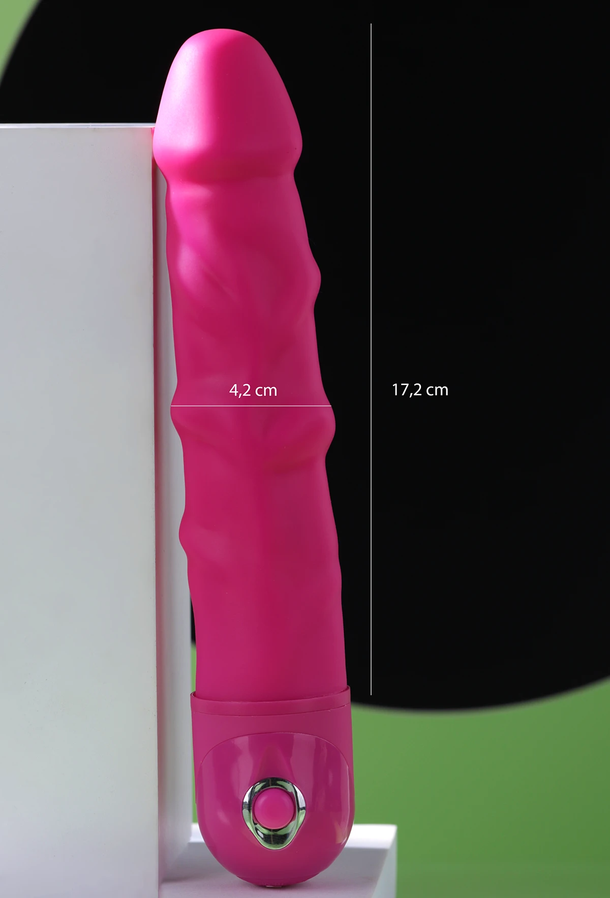 Dương vật giả CalExotics Power Stud Rod rung mạnh 3 tốc độ