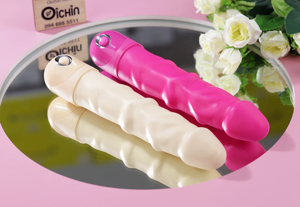 Dương vật giả CalExotics Power Stud Rod rung mạnh 3 tốc độ