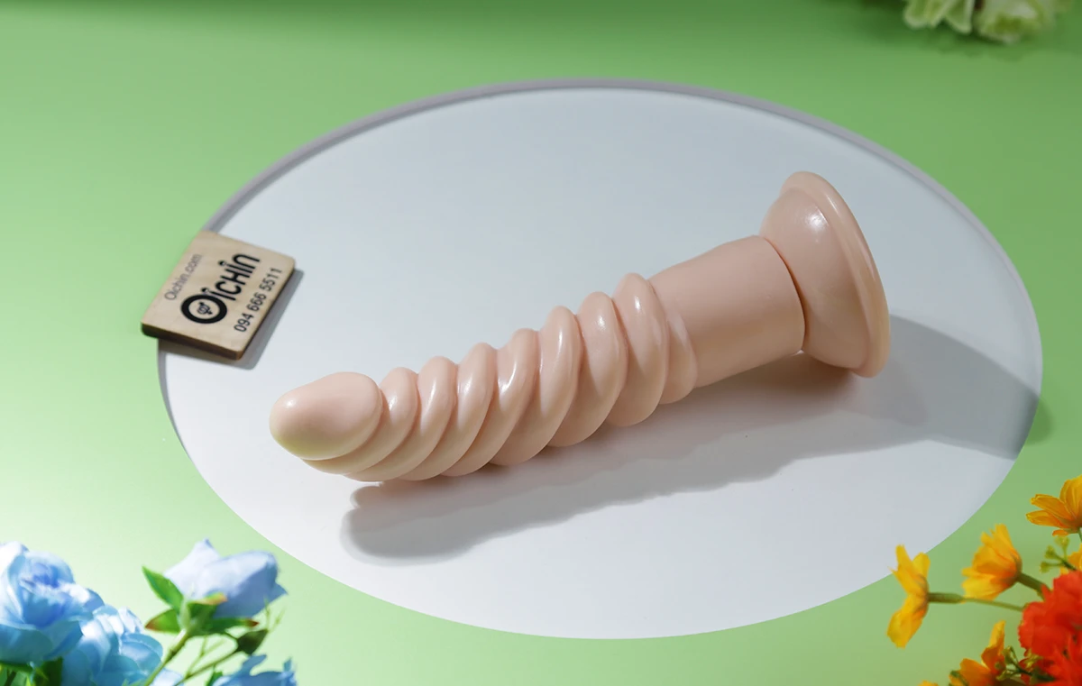 Giá sỉ Dương vật giả Magic Eyes Winding Stick cu giả dạng xoắn kích thích mạnh mẽ loại tốt