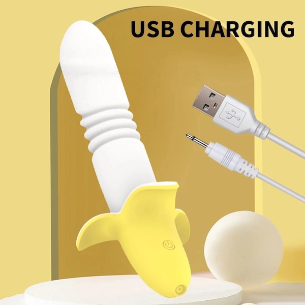 Cung cấp Dương vật giả đa năng rung thụt nguỵ trang hình quả chuối Haoqi Fun Banana nhập khẩu