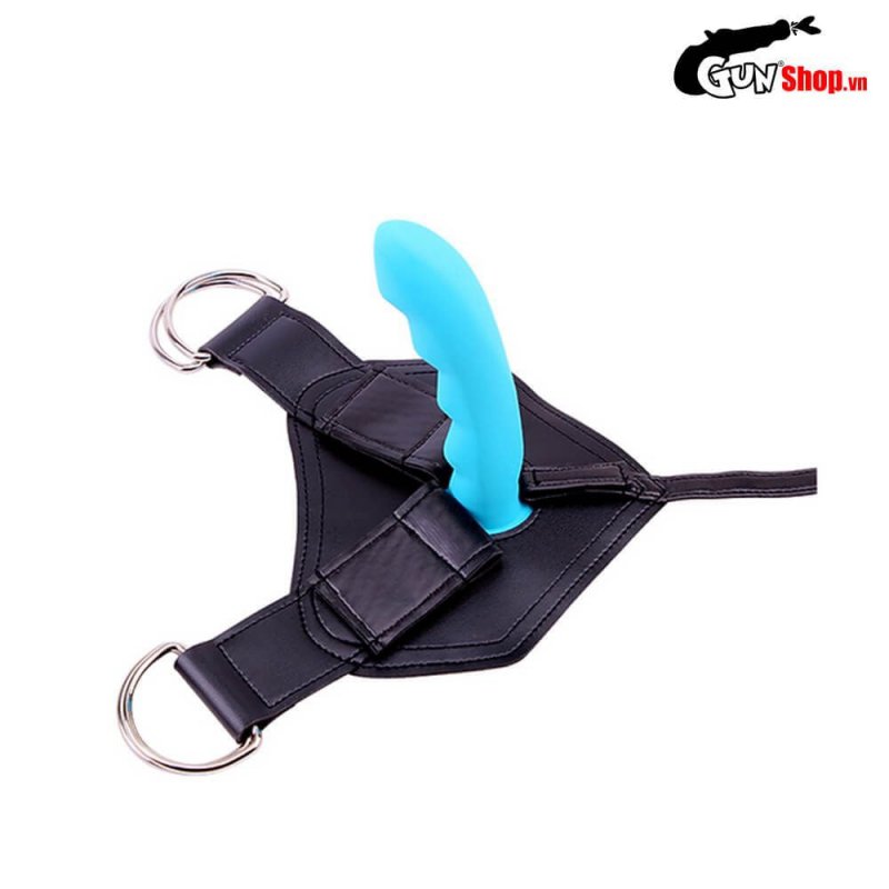 dương vật giả dây đeo Chisa Cavelier Strap-on xanh, siêu mềm mại, hưng phấn max