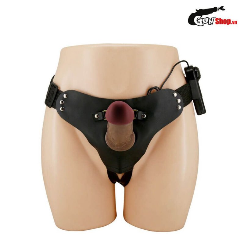 Dương vật giả dây đeo rung Pretty Love Harness kích thích đam mê