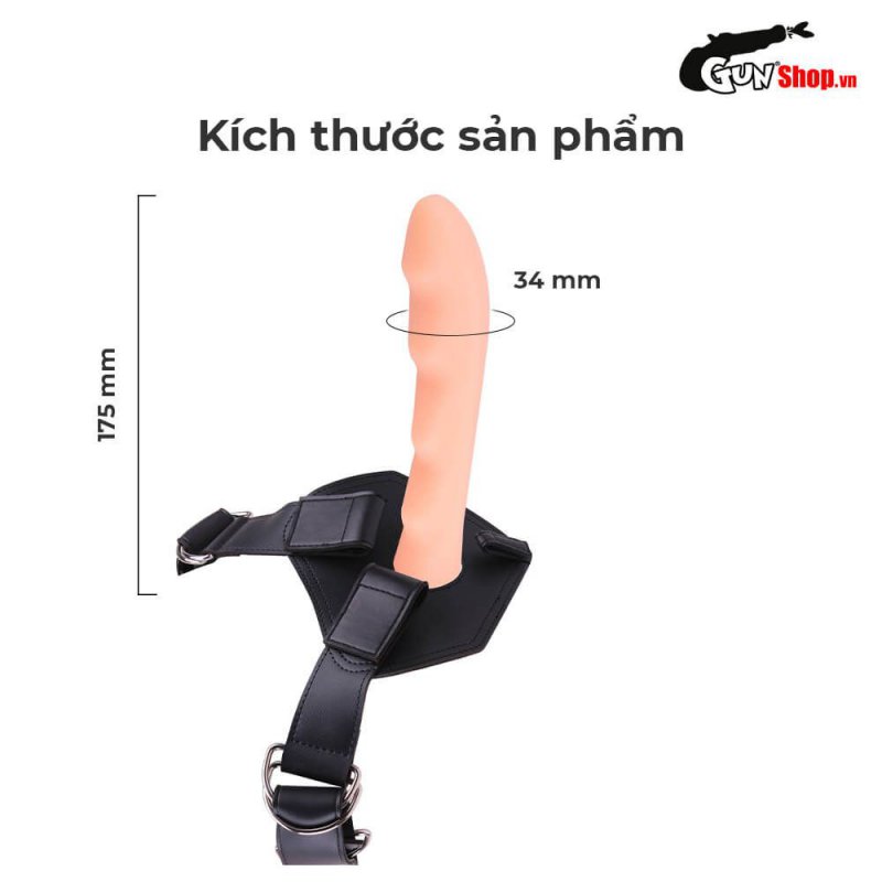 Dương vật giả dây đeo Chisa Cavelier Strap-on nude siêu mềm mại