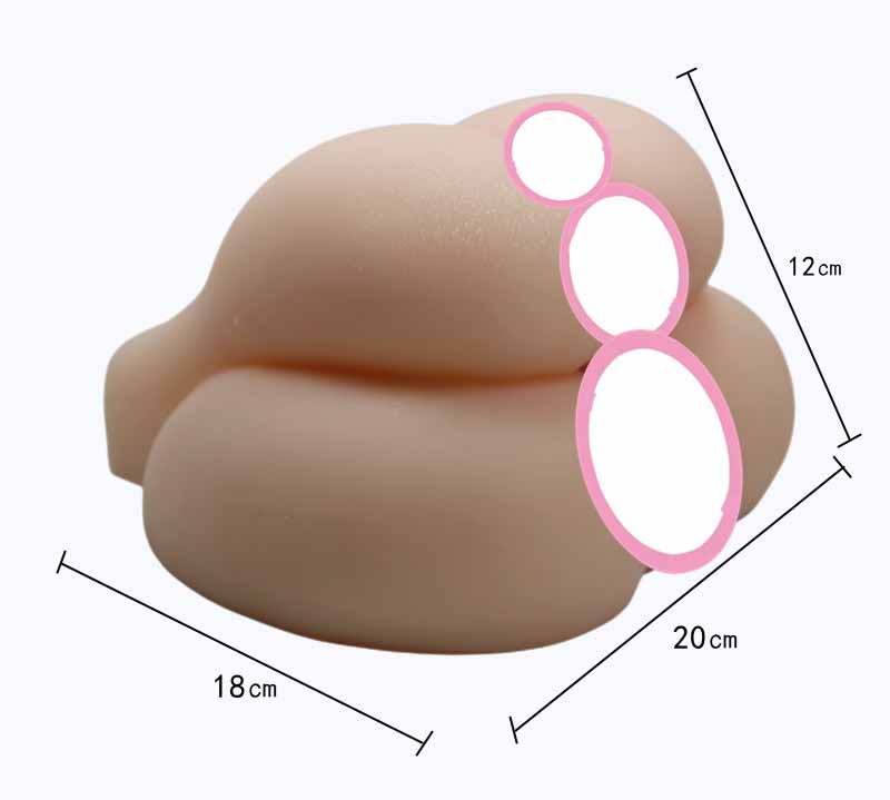 Mua Âm Đạo Giả Mông Đôi Chồng Nhau Silicon Nguyên Khối Siêu Mềm Như Thật giá tốt
