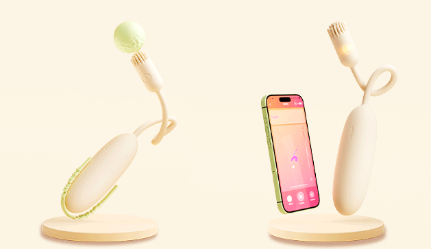 Trứng rung 2 đầu Svakom Shimmer kiểm soát qua App kích thích đa điểm thăng hoa