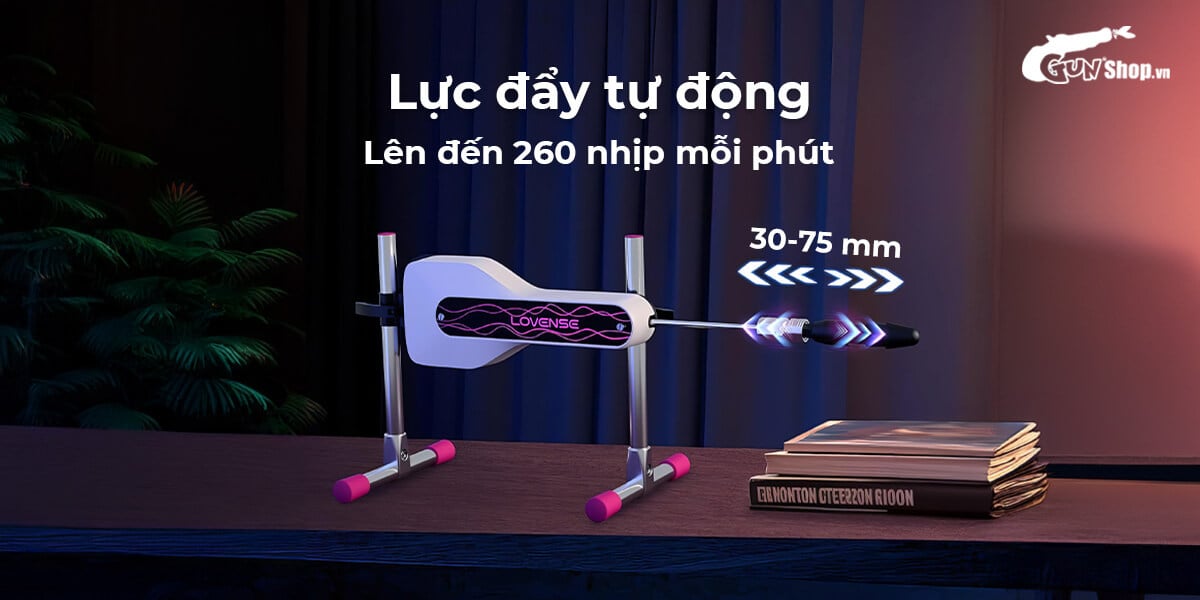 Lovense Sex Machine Mini máy rung tự động điều khiển app giá tốt