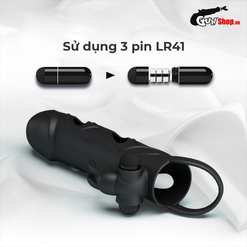 Bao cao su đôn dên rung Pretty Love 5.5 inch an toàn thú vị