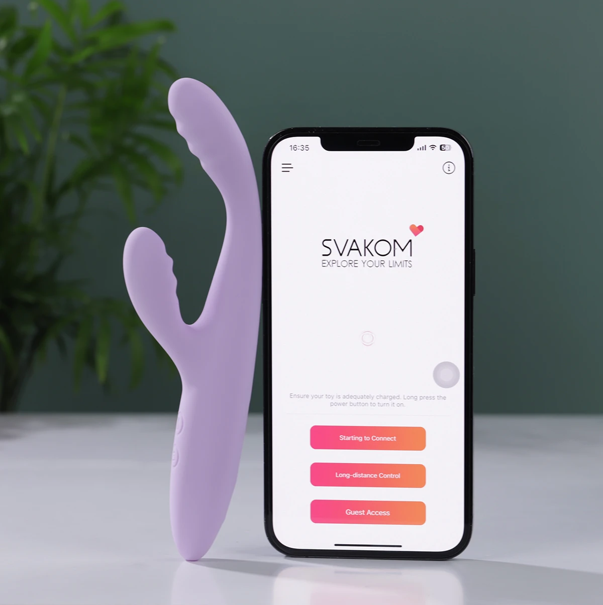 Địa chỉ bán Dương vật giả Svakom Cici Plus 2 thiết kế nhánh rung kích thích kết hợp App hàng mới về