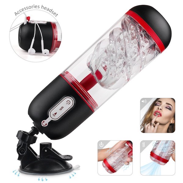 Nhập sỉ S-hande VIVEK máy thủ dâm rung co bóp gắn tường kết hợp tiếng rên nhập khẩu