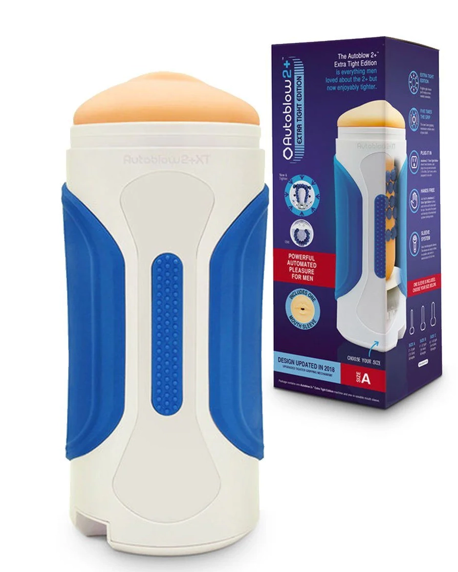 Phân phối Autoblow 2 Plus XT Blow Job âm đạo giả rung thụt kết hợp vòng bi mát xa cậu nhỏ hàng mới về