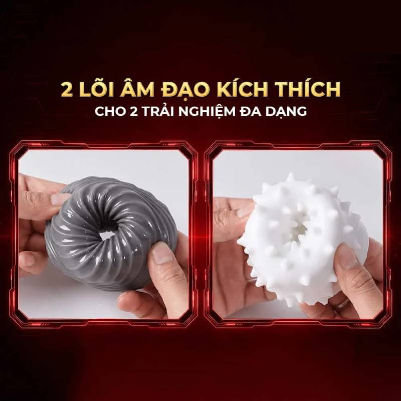 Bộ Thủ Dâm Nam 2 Đầu Galaku, Siêu Mềm, Tăng Khoái Cảm