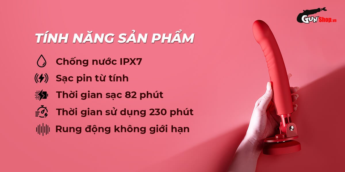 Giá sỉ Dương vật giả Lovense Mission 2 rung thụt điều khiển qua app loại tốt
