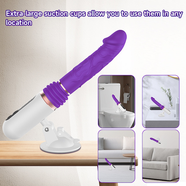 Dương Vật Giả Manual 8 Chế Độ Rung Thụt Sạc Điện Siêu Mềm Mượt