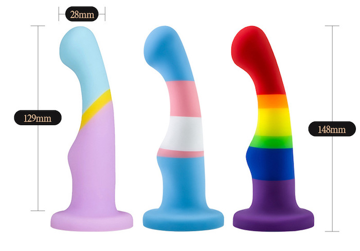 Dương vật giả dính tường Avant Pride P2 mềm mượt nâng trải nghiệm