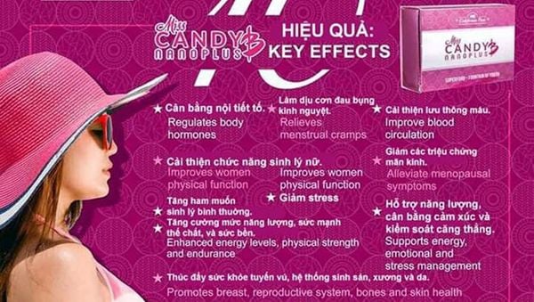 Mua Kẹo sâm tăng cường sinh lý nữ Miss Candy B kích thích ham muốn tình dục nhập khẩu