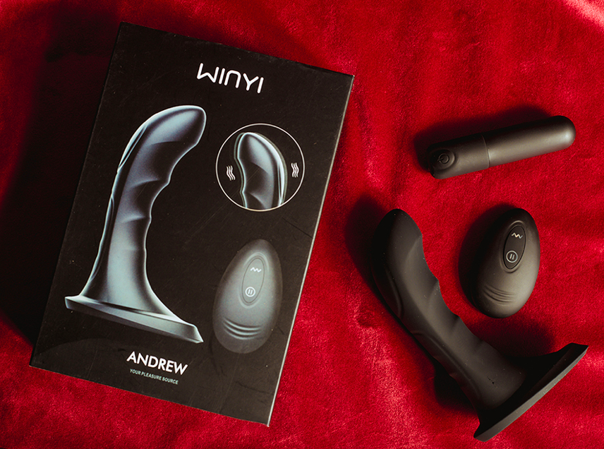 Máy Rung Hậu Môn Winyi Andrew Remote Không Dây Kích Thích Mạnh Mẽ