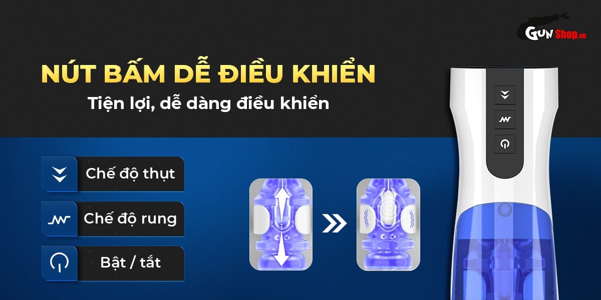 So sánh Âm đạo giả AierLe Space Warrior 2 rung thụt co bóp mạnh giá rẻ