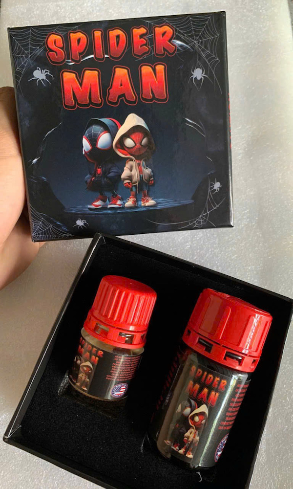 Combo Popper Spider Man 60ml - Kích thích mạnh mẽ, khoái cảm cực đỉnh
