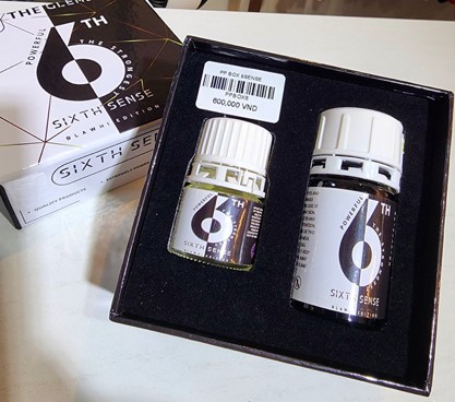 Combo popper 6sense - Sixth Sense 60ml - Chai 40ml + 20ml