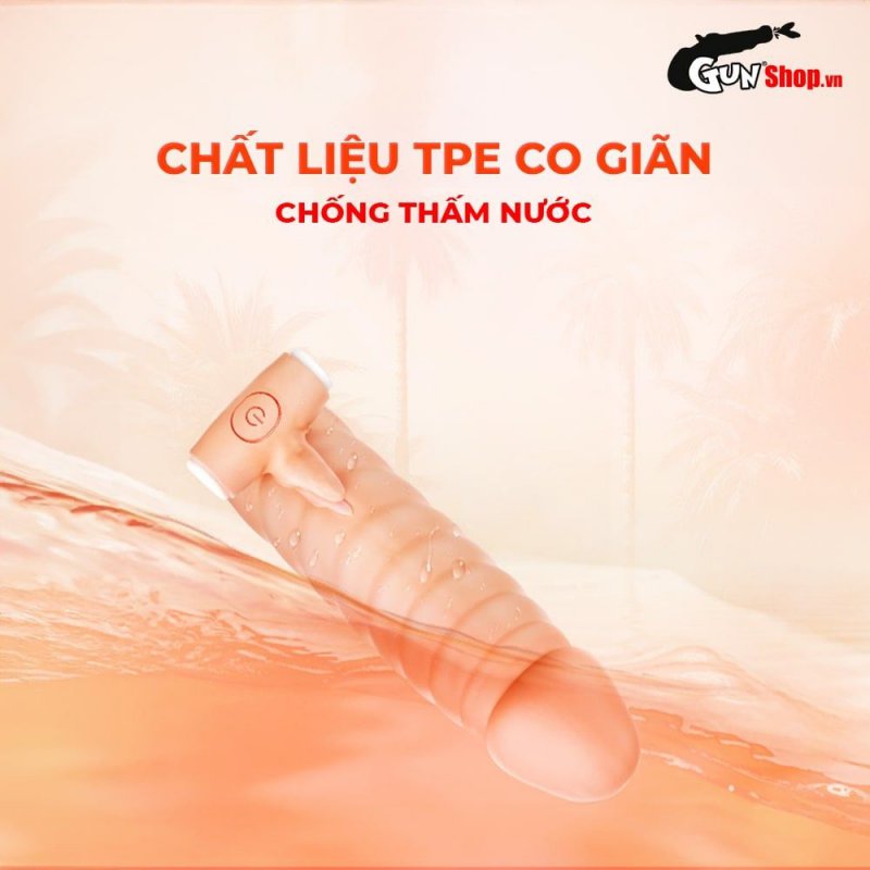 Bao cao su Leten Thread Rhythm rung sướng đôn rên kích thích
