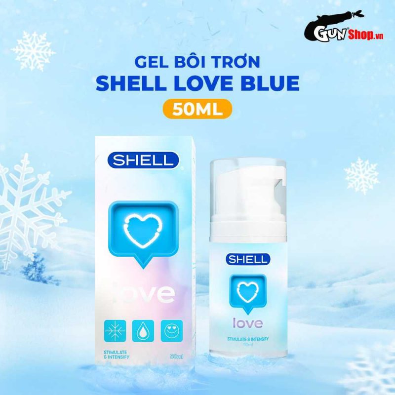 Gel se khít âm đạo Shell Love Blue 50ml tăng hưng phấn nữ