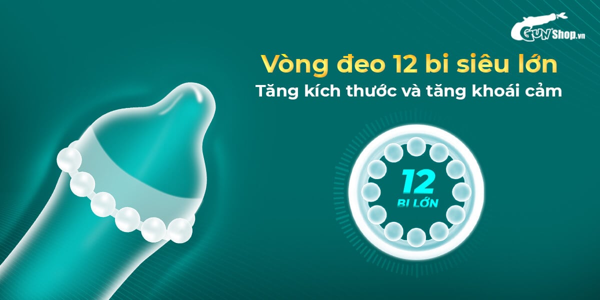 Shell Dino Apato 12 bi lớn + Shell Performax 2 cái - Chuẩn an toàn, khoái cảm