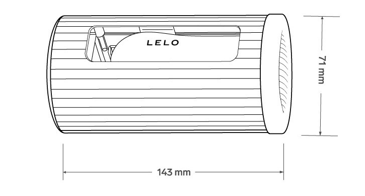 Máy thủ dâm nam Lelo F1S V2A sóng âm cao cấp điều khiển app tiện lợi