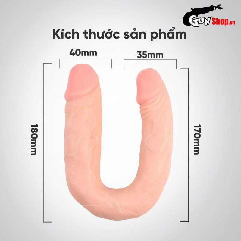 Dương vật giả 2 đầu Chisa Her-Her Overlap #02 chất lượng giá tốt