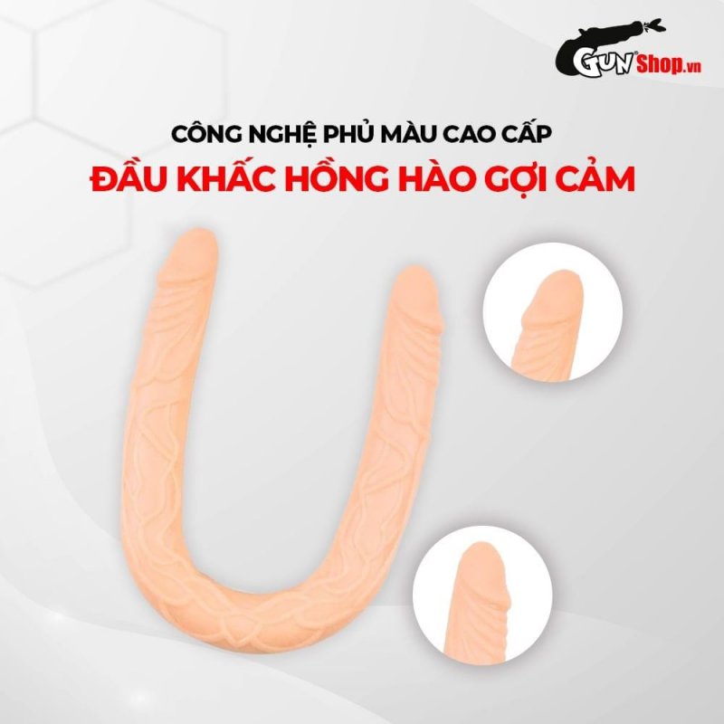 Chisa Hi Basic Flexible Dong đôi đầu siêu mềm mịn kích thích