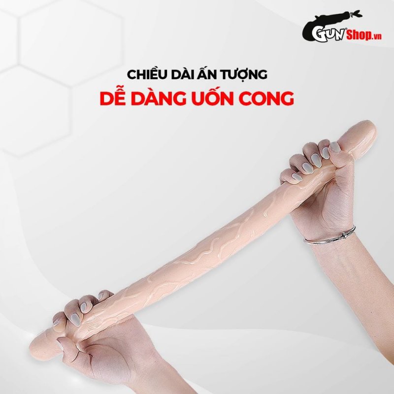 Chisa Hi Basic Flexible Dong đôi đầu siêu mềm mịn kích thích